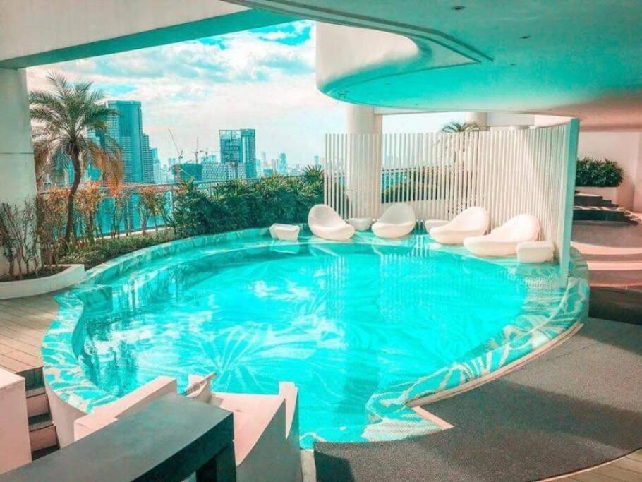 Aveline Suites Elite Rockwell View Acqua Private Residences Near Rockwell Makati Manila Exterior foto